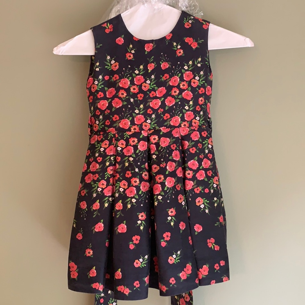 Óscar de la Renta sleeveless Degrade Pansis Mikado Dress 4T